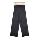 PLEATS PLEASE ISSEY MIYAKE イッセイミヤケ ワイドパンツ イージーパンツ 日本製 サイズ2 パンツ ブラック レディース プリーツプリーズ【中古】6-0525G△