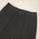 PLEATS PLEASE ISSEY MIYAKE イッセイミヤケ ワイドパンツ イージーパンツ 日本製 サイズ2 パンツ ブラック レディース プリーツプリーズ【中古】6-0525G△
