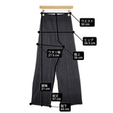 PLEATS PLEASE ISSEY MIYAKE イッセイミヤケ ワイドパンツ イージーパンツ 日本製 サイズ2 パンツ ブラック レディース プリーツプリーズ【中古】6-0525G△