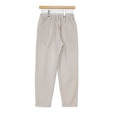 evam eva wool tuck pants 定価29700円 E243C173 ウールタック パンツ 24AW グレー レディース エヴァムエヴァ【中古】6-0817T∞