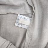 evam eva wool tuck pants 定価29700円 E243C173 ウールタック パンツ 24AW グレー レディース エヴァムエヴァ【中古】6-0817T∞