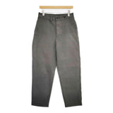 MHL. UNEVEN COTTTON CANVAS バイオ加工 製品染め 定価27500円 595-2243501 パンツ 22AW グレー レディース エムエイチエル【中古】6-0618G∞