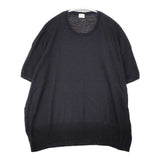 C.T.plage リネンハーフスリーブプルオーバー 定価13200円 ct24131 セーター ニット ブラック レディース シーティープラージュ【中古】6-0611S∞