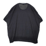C.T.plage リネンハーフスリーブプルオーバー 定価13200円 ct24131 セーター ニット ブラック レディース シーティープラージュ【中古】6-0611S∞