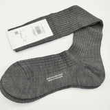 MARGARET HOWELL 新品 定価6050円 イギリス製 ウールナイロン サイズF 578-4279001 ソックス 靴下 グレー レディース マーガレットハウエル【中古】6-0530G∞
