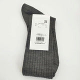 MARGARET HOWELL 新品 定価6050円 イギリス製 ウールナイロン サイズF 578-4279001 ソックス 靴下 グレー レディース マーガレットハウエル【中古】6-0530G∞