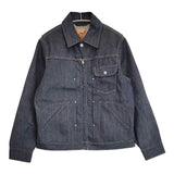 45R/45rpm ライ麦デニムの908クロスビーGジャン 一張羅 定価53900円 デニムジャケット ネイビー レディース フォーティーファイブアールピーエム【中古】6-0518M∞