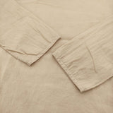 Yoli Simple blouse シンプルブラウス YL-TP09-21AW コットン FREE ブラウス シャツ 21AW ベージュ レディース ヨリ【中古】6-0518M∞
