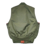 AMERI/ALPHA INDUSTRIES MA1 リバーシブル ベスト 23AW カーキ レディース アメリ/アルファ【中古】6-0816T∞
