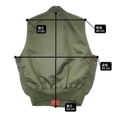 AMERI/ALPHA INDUSTRIES MA1 リバーシブル ベスト 23AW カーキ レディース アメリ/アルファ【中古】6-0816T∞