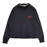 Cath Kidston 01AAA002 胸刺繍 トレーナー スウェット ブラック レディース キャスキットソン【中古】6-0621M∞