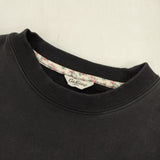 Cath Kidston 01AAA002 胸刺繍 トレーナー スウェット ブラック レディース キャスキットソン【中古】6-0621M∞