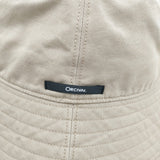 ORCIVAL バケットハット コットンリネン OR-H0082 LCL 帽子 ハット ベージュ レディース オーシバル/オーチバル【中古】6-0306G◎