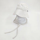 ORCIVAL バケットハット コットンリネン OR-H0083 TCL 帽子 ハット ホワイト レディース オーシバル/オーチバル【中古】6-0306G◎