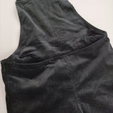 R&D.M.Co- 未使用品 9W CORDUROY SALOPETTE サイズS 定価46200円 コーデュロイ サロペット 25AW ブラック レディース オールドマンズテーラー【中古】6-0304T♪