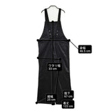 R&D.M.Co- 未使用品 9W CORDUROY SALOPETTE サイズS 定価46200円 コーデュロイ サロペット 25AW ブラック レディース オールドマンズテーラー【中古】6-0304T♪