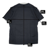 ichiro yamaguchi 山口一郎 デザイン くまTシャツ 定価6600円 ユナイテッドアスレ 半袖Ｔシャツ カットソー ブラック レディース【中古】6-0611S∞
