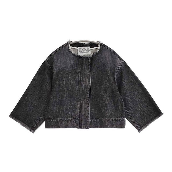 R&D.M.Co- CUT OFF DENIM JAKET 定価53900円 カットオフ デニム