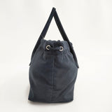 MARY ALTERNA WRING ミニバック スエード 定価27500円 トートバッグ 25AW ネイビー レディース メアリオルターナ【中古】6-0307G♪