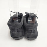 Minnetonka サイズ5 スエード モカシン ブラック レディース ミネトンカ【中古】6-0605G◎
