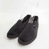 ETELKA エテルカ SLIP-ON SHOES サイズ36 ベロア スリッポン ブラック レディース【中古】6-0808T◎