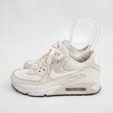 NIKE W's Air Max 90 Light Cream 23.5cm 325213 スニーカー ベージュ レディース ナイキ【中古】6-0605G◎