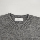 SLOBE IENA cherie刺繍ニット 定価13200円 ウール セーター ニット 23AW グレー レディース スローブイエナ【中古】6-0816T∞