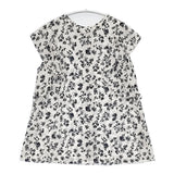 SLOBE IENA 25SS フレンチフリルスリーブフラワーブラウス 前後2way 定価9900円 ブラウス シャツ ホワイト ブラック レディース スローブイエナ【中古】6-0506S◎