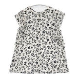 SLOBE IENA 25SS フレンチフリルスリーブフラワーブラウス 前後2way 定価9900円 ブラウス シャツ ホワイト ブラック レディース スローブイエナ【中古】6-0506S◎