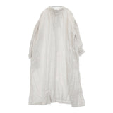 nest Robe リネンバックリボン2wayワンピース 01223-1040 ワンピース オフホワイト レディース ネストローブ【中古】6-0312M◎