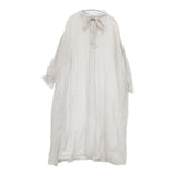 nest Robe リネンバックリボン2wayワンピース 01223-1040 ワンピース オフホワイト レディース ネストローブ【中古】6-0312M◎
