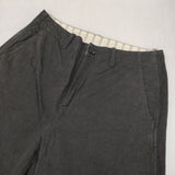 nest Robe 01183-2012 コットンリネン チノパンツ ブラック レディース ネストローブ【中古】6-0621G∞