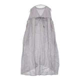 nest Robe リネンバッグドロストワンピース サイズF 01212-1168 ワンピース ラベンダー レディース ネストローブ【中古】6-0506S◎