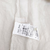nest Robe リネンVネックフロントタックワンピース 01201-1427 ロング ワンピース ベージュ レディース ネストローブ【中古】6-0312M◎