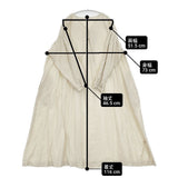nest Robe リネンVネックフロントタックワンピース 01201-1427 ロング ワンピース ベージュ レディース ネストローブ【中古】6-0312M◎