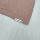 UpcycleLino BASIC 天竺長袖ビッグタートル nest Robe 600235-7054 長袖Ｔシャツ カットソー ロンＴ ピンク ユニセックス アップサイクルリノ【中古】6-0621M∞