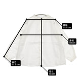 nest Robe リネンビエラスタンドフリルブラウス 01175-1112-47 ブラウス シャツ ホワイト レディース ネストローブ【中古】6-0326M◎