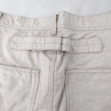 nest Robe コットンリネンオックスペインターパンツ 01192-1145 サイズ1 パンツ ベージュ レディース ネストローブ【中古】6-0326M◎