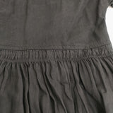 nest Robe 24SS リネンコンビシャーリングワンピース サイズF 01242-1523 半袖 ワンピース ブラック レディース ネストローブ【中古】6-0506S◎