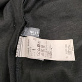 nest Robe リネンコットン 切替レースブラウス 01233-1033 ブラウス シャツ ブラック レディース ネストローブ【中古】6-0326M◎