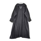 nest Robe リネンセーラーカラーワンピース 01221-1136 ワンピース ブラック レディース ネストローブ【中古】6-0326M◎