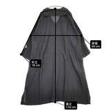 nest Robe リネンセーラーカラーワンピース 01221-1136 ワンピース ブラック レディース ネストローブ【中古】6-0326M◎
