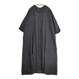 nest Robe リネンロールスリーブ2WAYワンピース 01202-1471 ワンピース ブラック レディース ネストローブ【中古】6-0326M◎