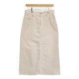23区 DENIM ストレッチデニム スカート SK23NS0721 サイズ40 ロングスカート ベージュ レディース ニジュウサンク【中古】6-0518M∞