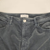 23区 DENIME ベルベットストレッチ スカート 定価17930円 ロングスカート ブルー レディース ニジュウサンク【中古】6-0827T∞