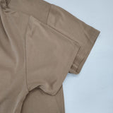 theory PERFECT TEE 2 CLINTON KNIT 2 リラックスフィットプルオーバー 半袖Ｔシャツ カットソー ベージュ レディース セオリー【中古】6-0611S∞