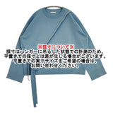 theory luxe MARION 03-3401742 DOUBLE MERINO ウール セーター ニット ターコイズブルー レディース セオリーリュクス【中古】6-0621M∞