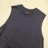 theory レーヨンブレンドノースリーブニットワンピース HIGH NK DR NEW DRESS UP ワンピース ネイビー レディース セオリー【中古】6-0621M∞