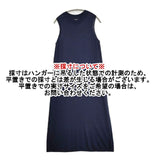 theory レーヨンブレンドノースリーブニットワンピース HIGH NK DR NEW DRESS UP ワンピース ネイビー レディース セオリー【中古】6-0621M∞