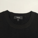 theory MAYANLY COMPACT CREPE ベスト ノースリーブ セーター ニット ブラック レディース セオリー【中古】6-0701S∞